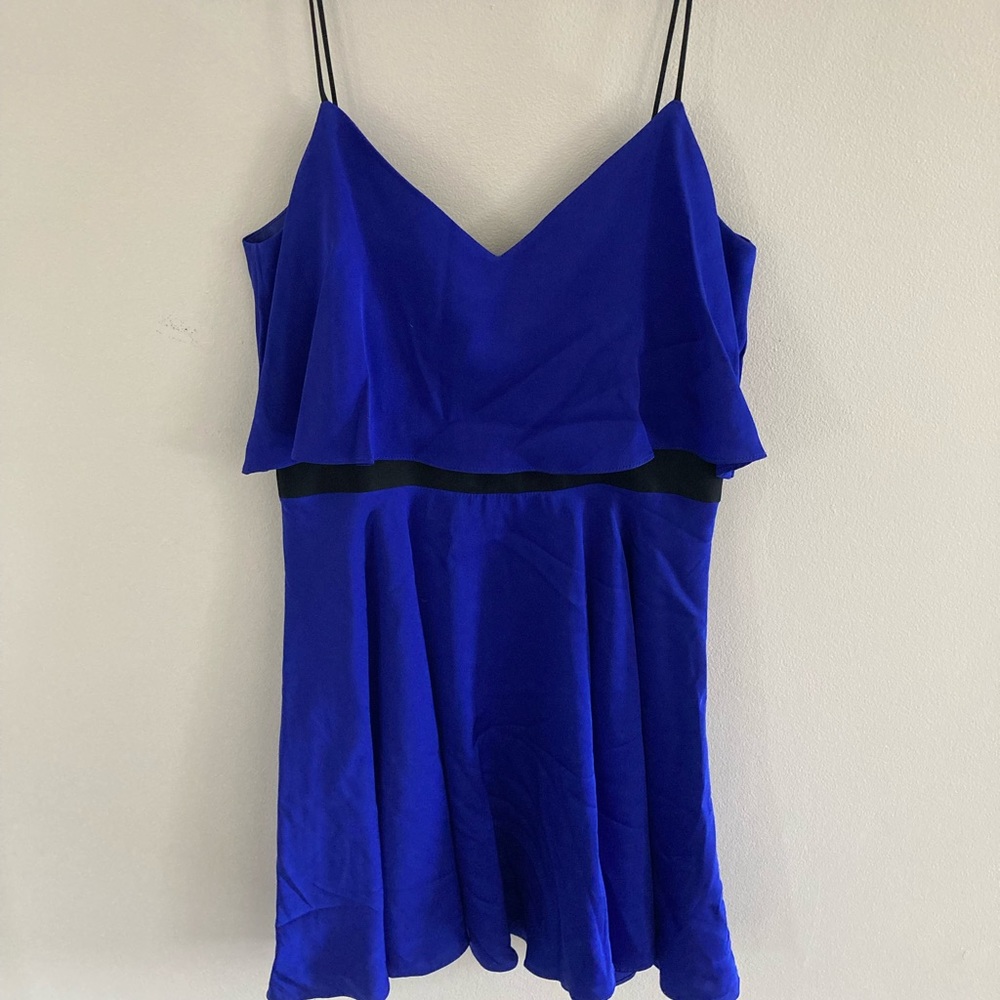 Mills silk mini dress